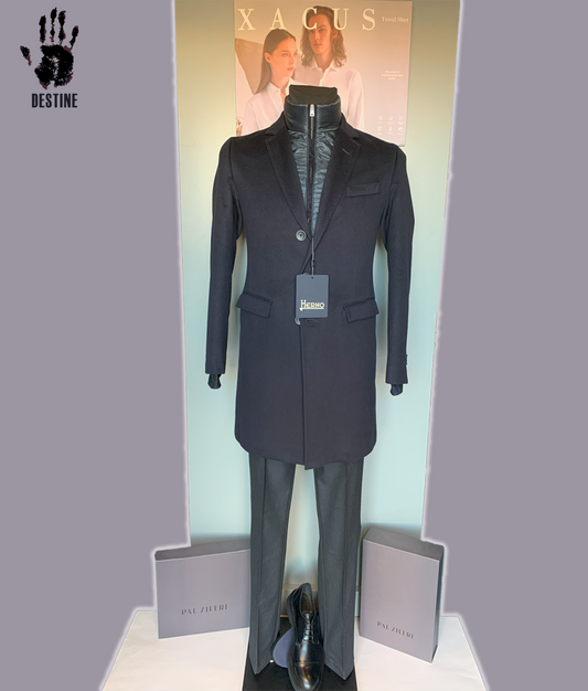 Ötlet 12: A prémium anyagok és a modern férfi öltözködés tökéletes találkozása