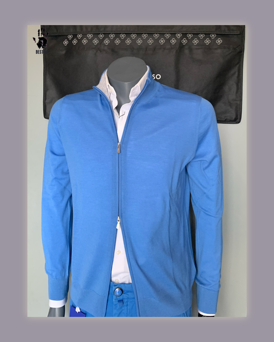 Ötlet 34: Tasmania gyapjú, olasz kék színben