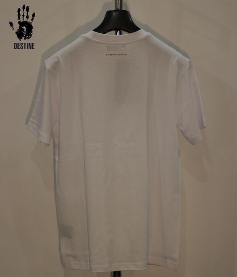 Giuseppe Zanotti "Graffiti" rövidujjú (fehér)