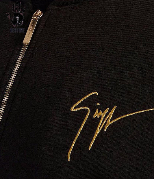 Giuseppe Zanotti “Living room” kapucnis kardigán