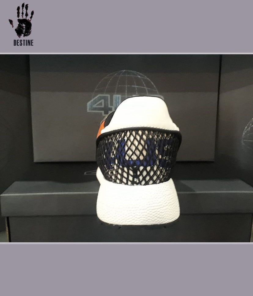 4US by Cesare Paciotti sneaker (narancs-kék)