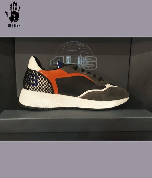 4US by Cesare Paciotti sneaker (narancs-kék)