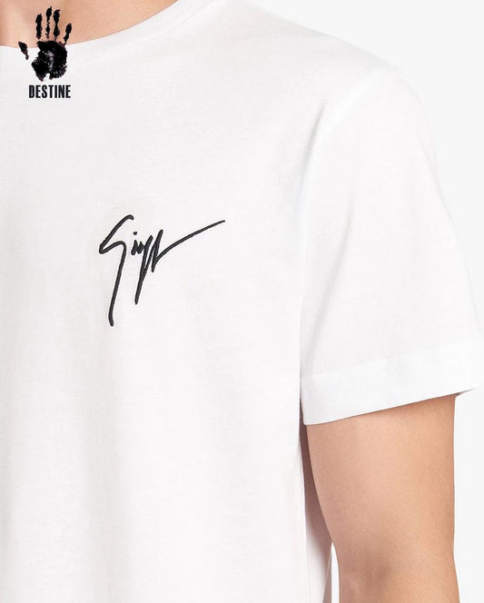 Giuseppe Zanotti “Living room” rövidujjú (fehér-fekete)