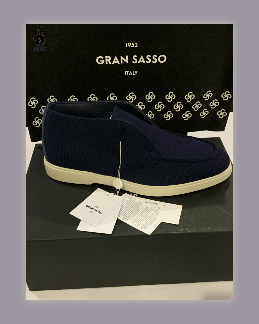 Gran Sasso Polacchino loafer (kék)