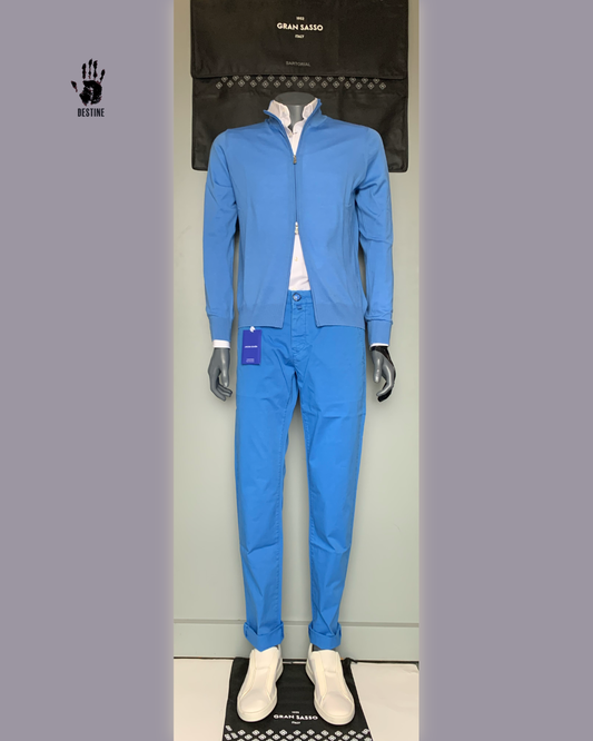 Ötlet 34: Tasmania gyapjú, olasz kék színben