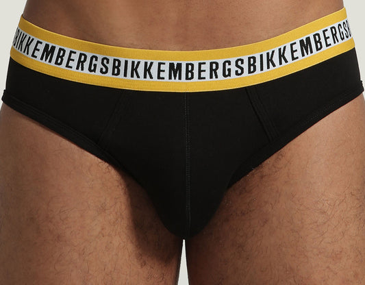 2-PACK Bikkembergs "Tape" fecske alsó (fekete)