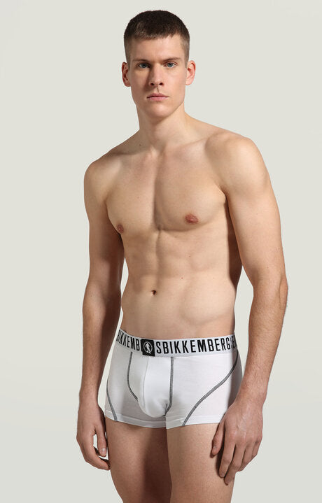 2-PACK Bikkembergs "Pupino" boxeralsó (fehér)