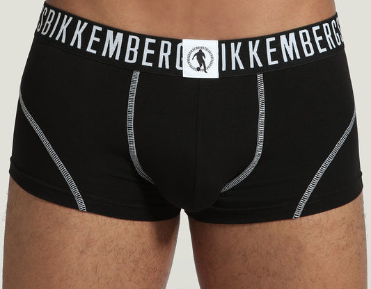 2-PACK Bikkembergs "Pupino" boxeralsó (fekete)