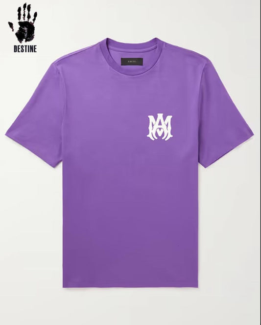 AMIRI “MA logo tee” (lila)