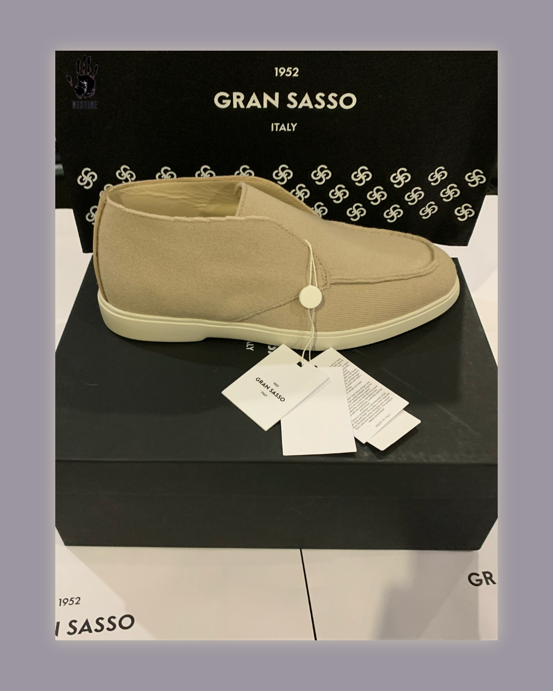 Gran Sasso Polacchino loafer (drapp)