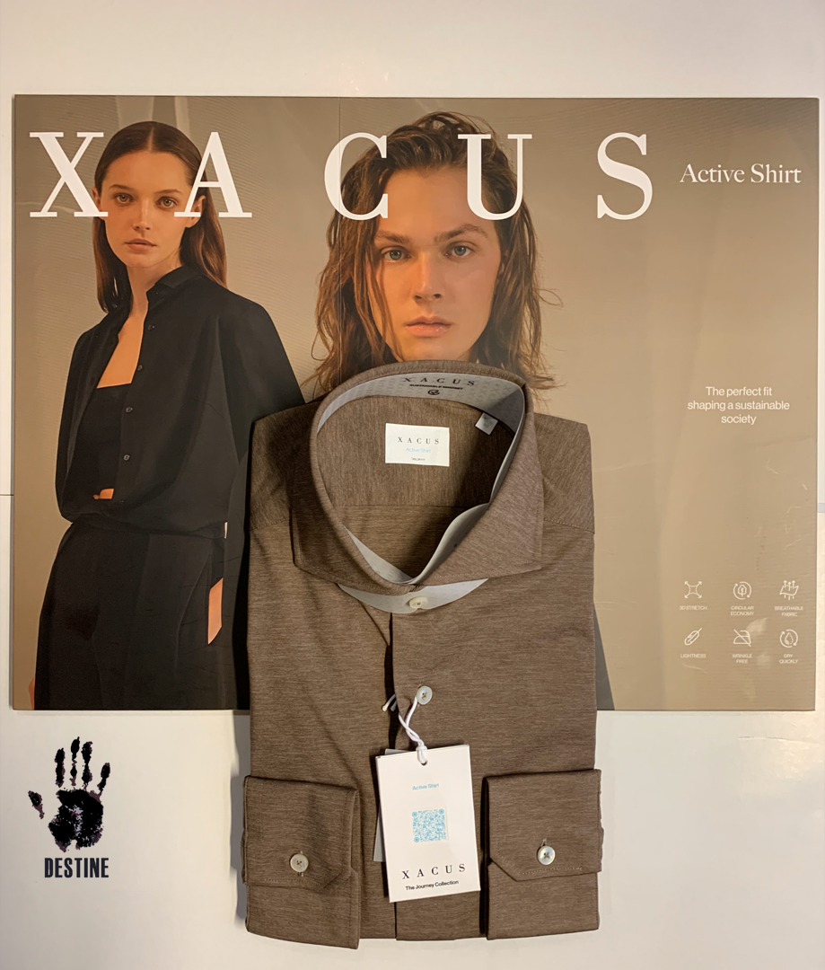 XACUS Tailor-fit francia galléros ACTIVE ing (vasalásmentes)