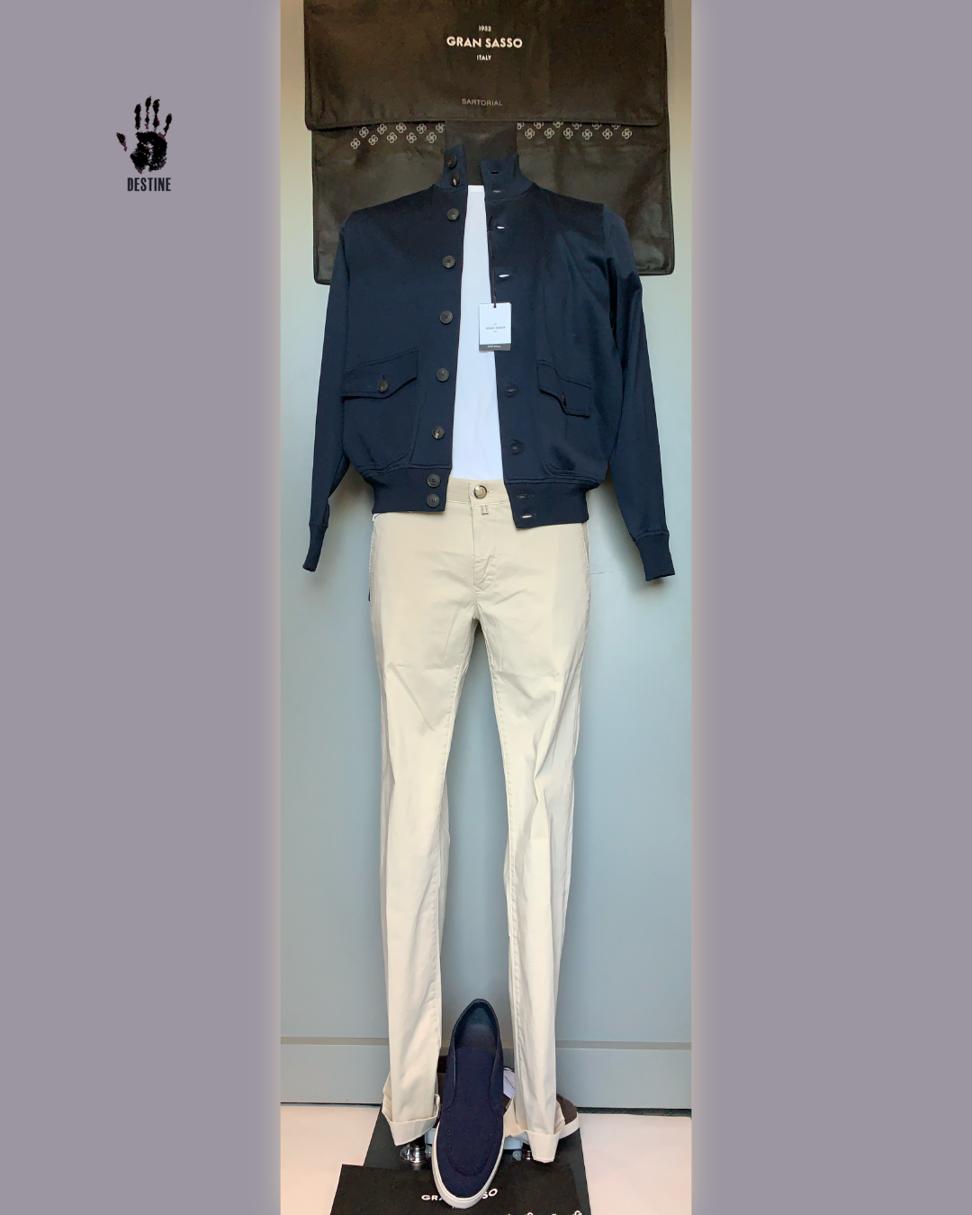 Idea 38: One pair of trousers. Seven different looks.