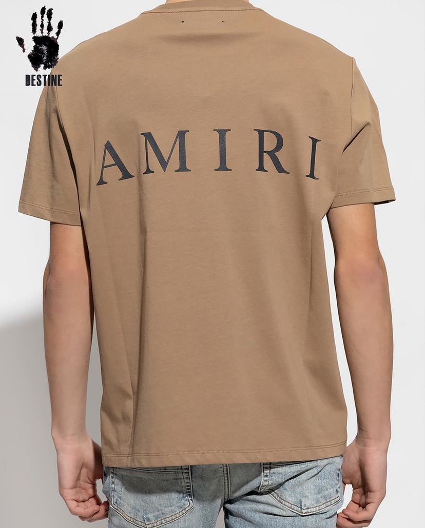 AMIRI “MA logo tee” (barna)