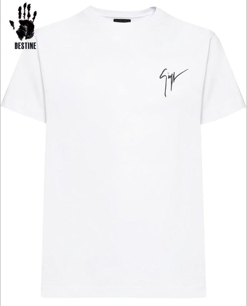 Giuseppe Zanotti “Living room” rövidujjú (fehér-fekete)