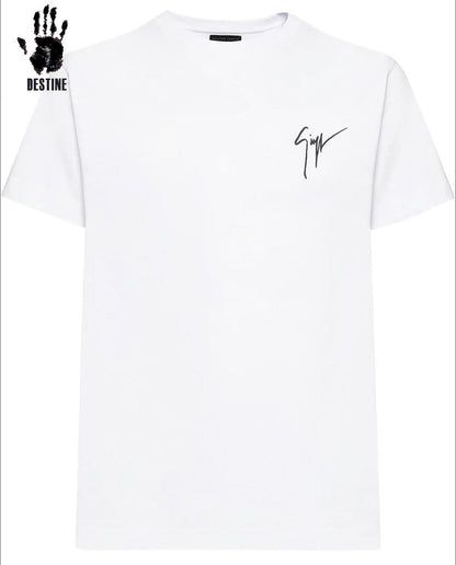 Giuseppe Zanotti “Living room” rövidujjú (fehér-fekete)