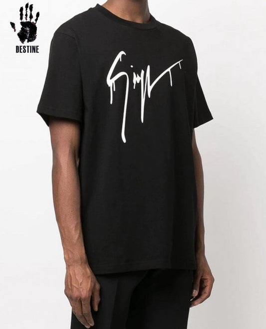 Giuseppe Zanotti "Graffiti" rövidujjú (fekete)