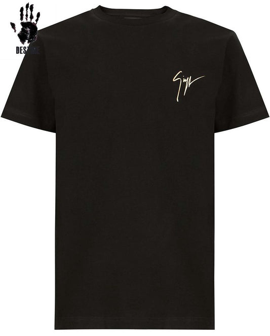 Giuseppe Zanotti “Spray signature” rövidujjú (fekete-fehér)