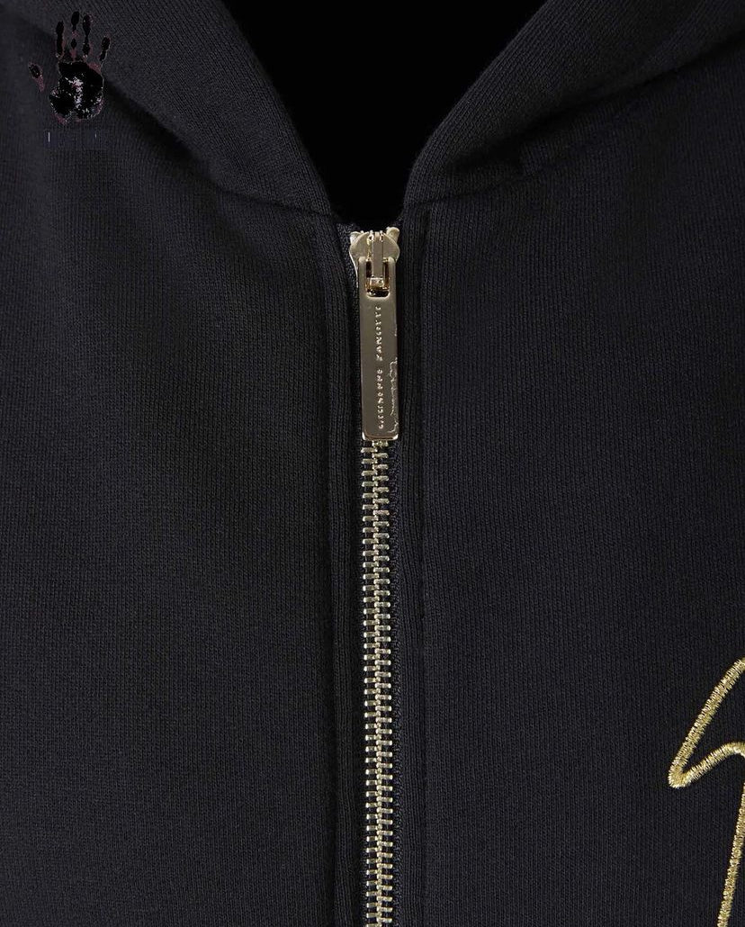 Giuseppe Zanotti “Living room” mellény (fekete-arany)