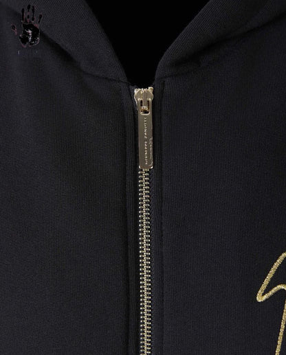 Giuseppe Zanotti “Living room” mellény (fekete-arany)