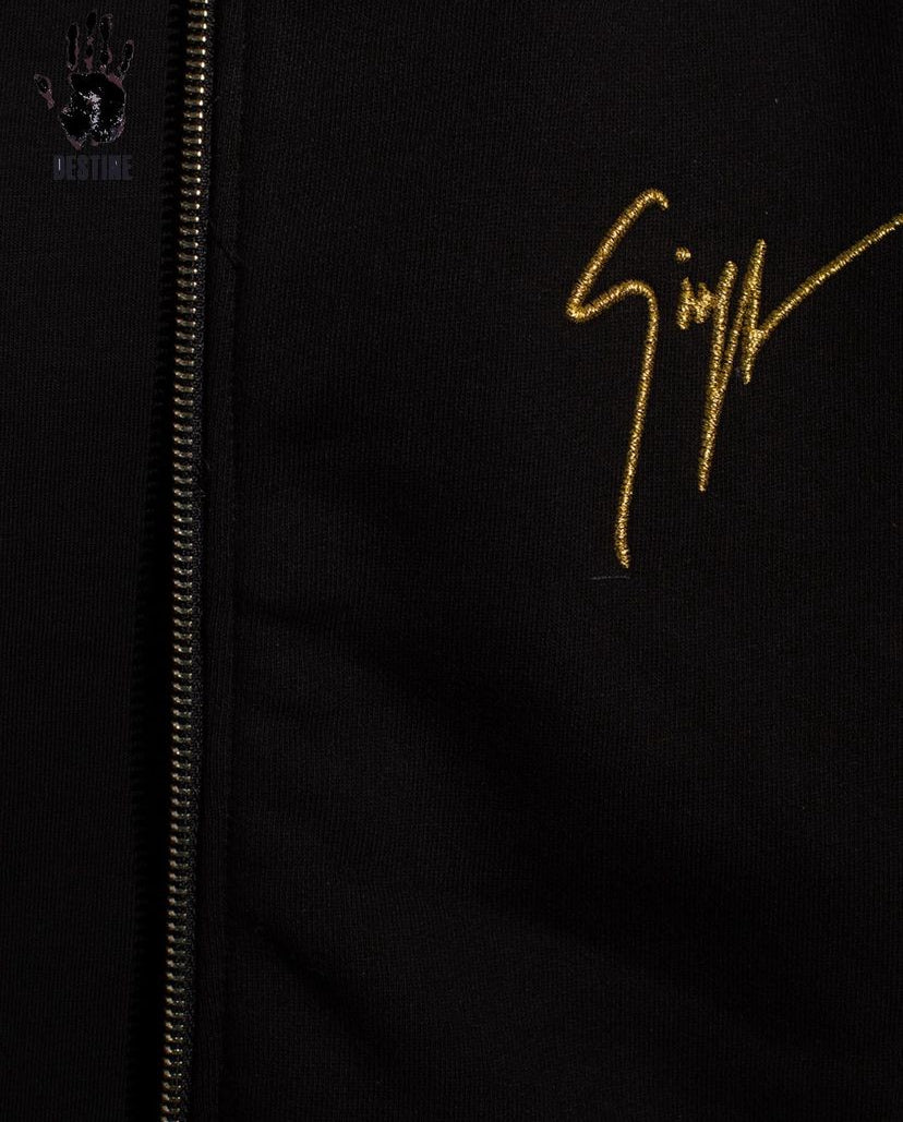 Giuseppe Zanotti “Living room” mellény (fekete-arany)