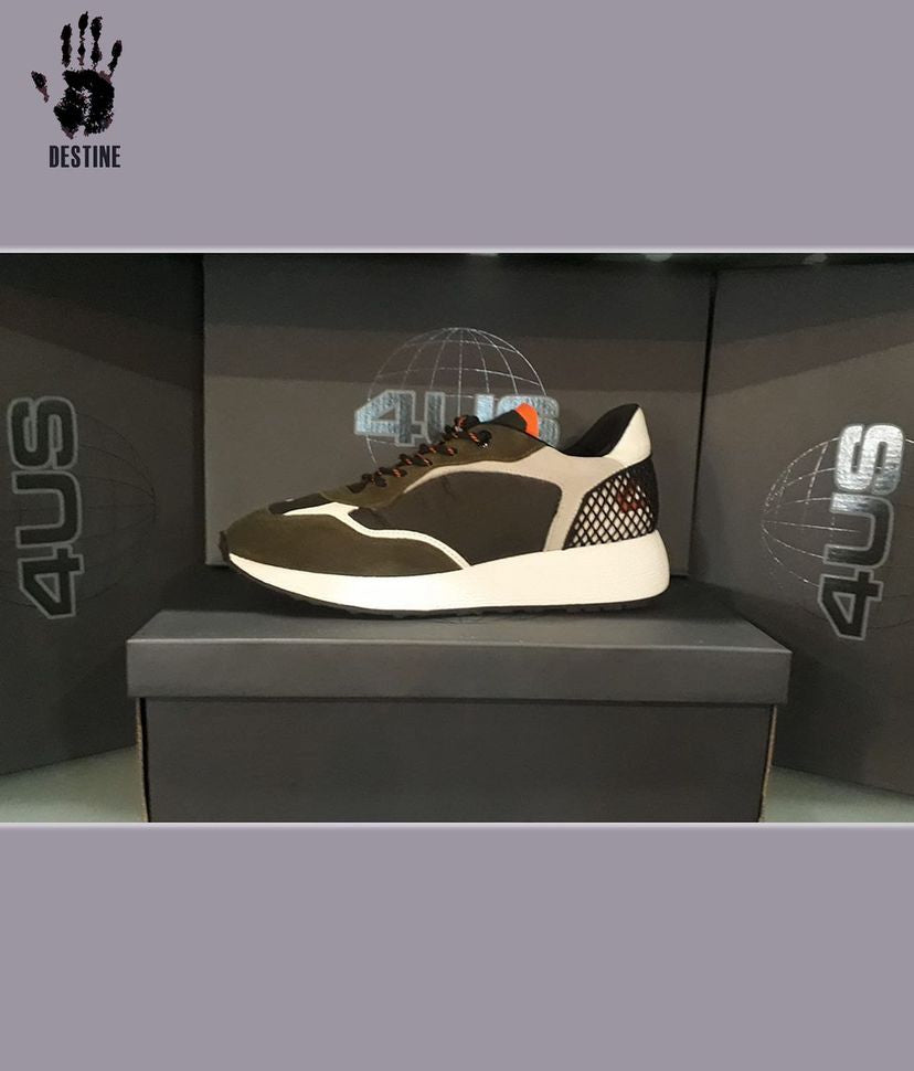 4US by Cesare Paciotti sneaker (bézs-narancs)
