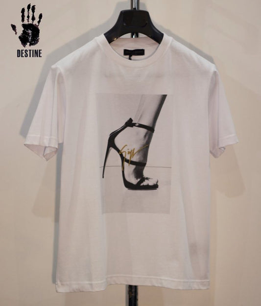 Giuseppe Zanotti “Living room” rövidujjú magassarkú mintával