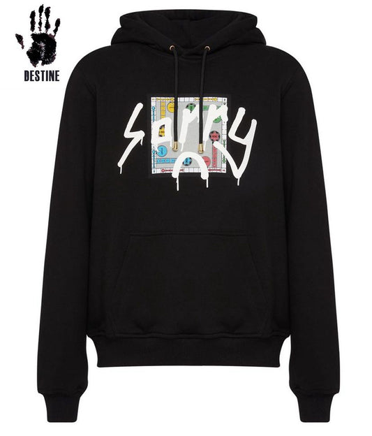 Giuseppe Zanotti “Sorry in Advance” kapucnis pulóver