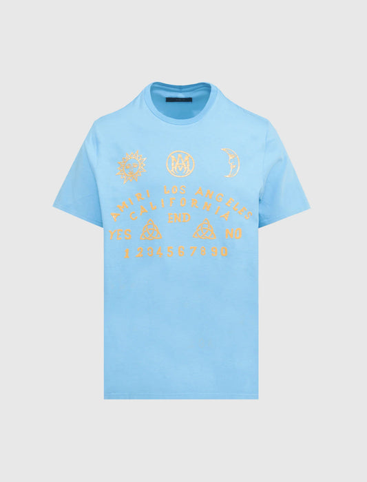 AMIRI ,,ouija board” tee (kék)