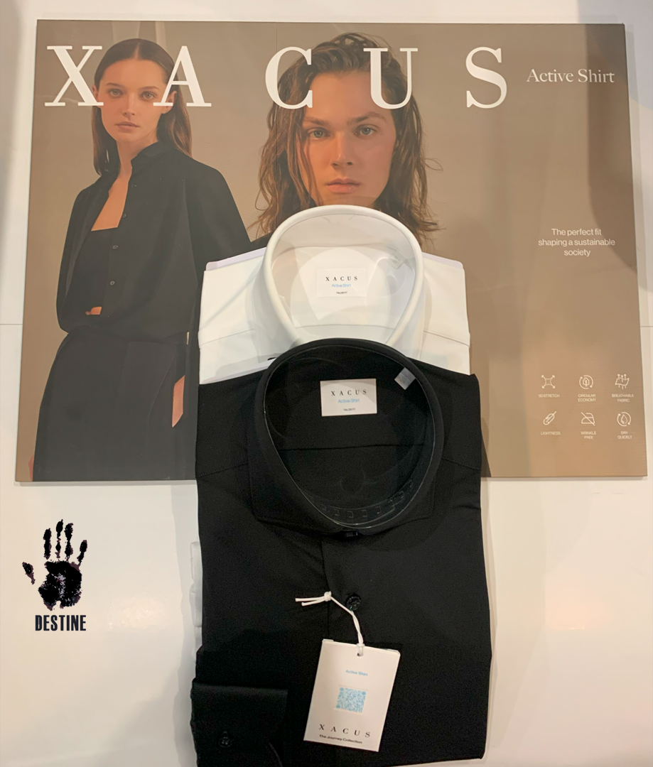 XACUS Tailor-fit francia galléros ACTIVE ing (vasalásmentes)