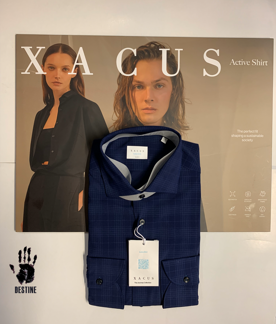 XACUS Tailor-fit francia galléros ACTIVE ing (vasalásmentes)